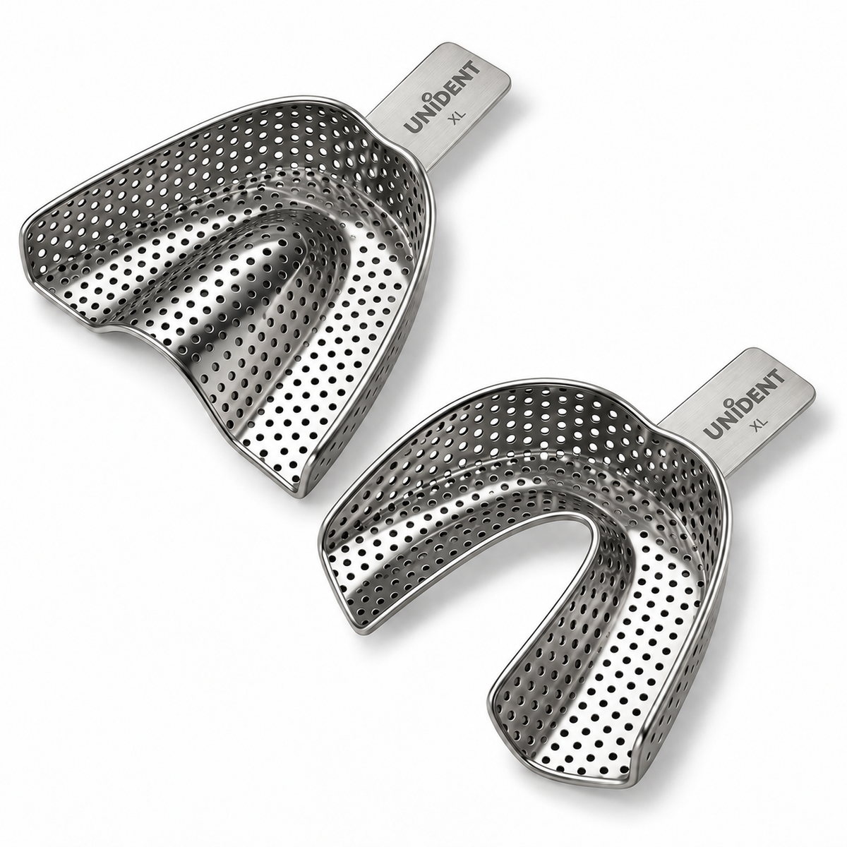 perforated Metal Impression Trays – XL Upper & Lower